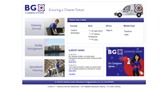 Desktop Screenshot of bgcleaning.com